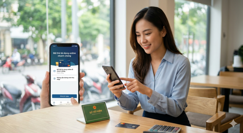 Mở thẻ tín dụng có phải chứng minh thu nhập không?